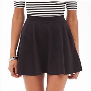 Cotton On Black Skater skirt